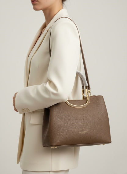 Elegant Teal Leather Handbag - Shop Designer Bags