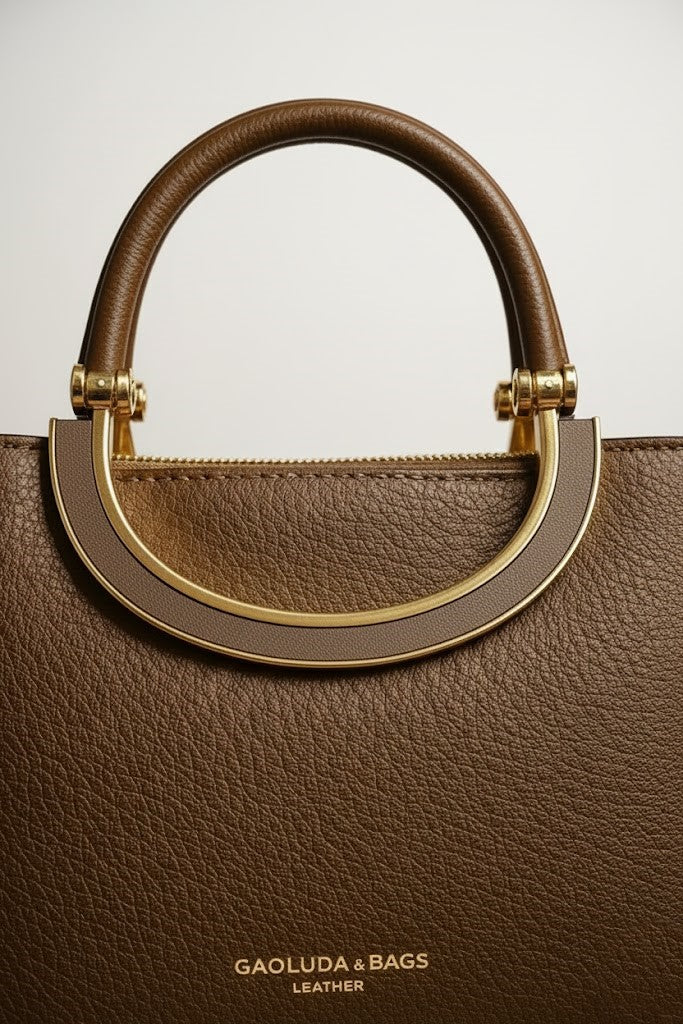 Elegant Teal Leather Handbag - Shop Designer Bags