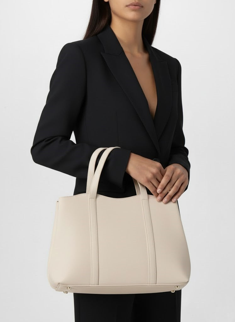 Classic Leather Tote Premium Bag | Everyday Elegance
