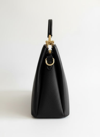 Elegant Teal Leather Handbag - Shop Designer Bags